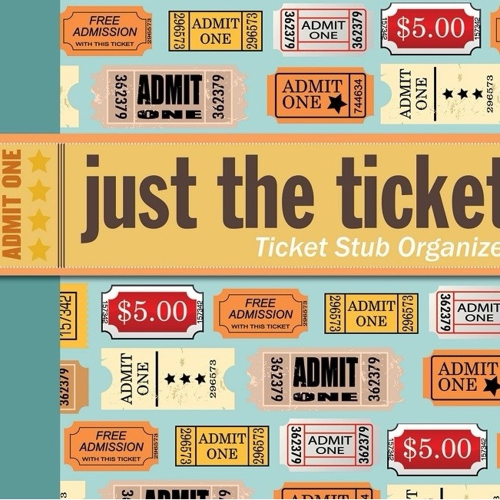 Just the Ticket Stub Organizer
